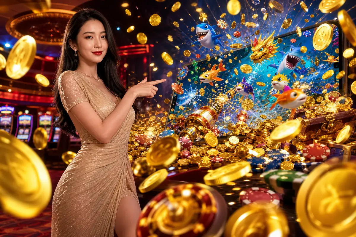 jata77 জ্যাকপট ফিশিং গেমপ্লে অভিজ্ঞতা